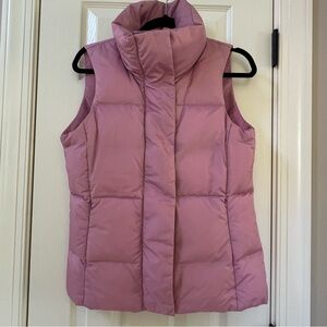 Joe Fresh Pink Down Filled Puffer Vest | Woman’s Size Small